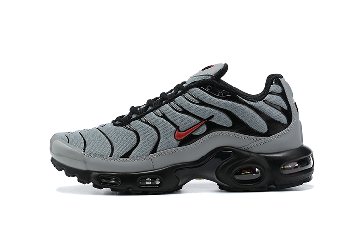 2021 Nike Air Max Plus LX Grey Black Red Running Shoes - Click Image to Close